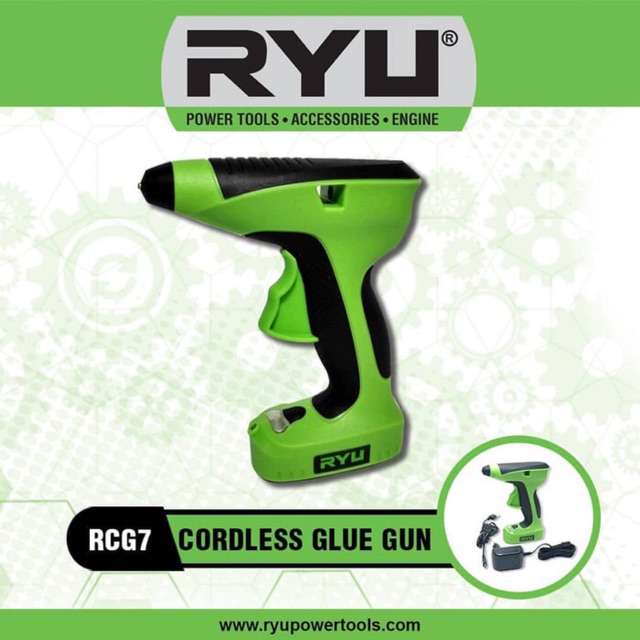 RYU-Mesin glue gun cordles RCG7