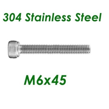 BAUT L STAINLESS STEEL M6 X 45MM