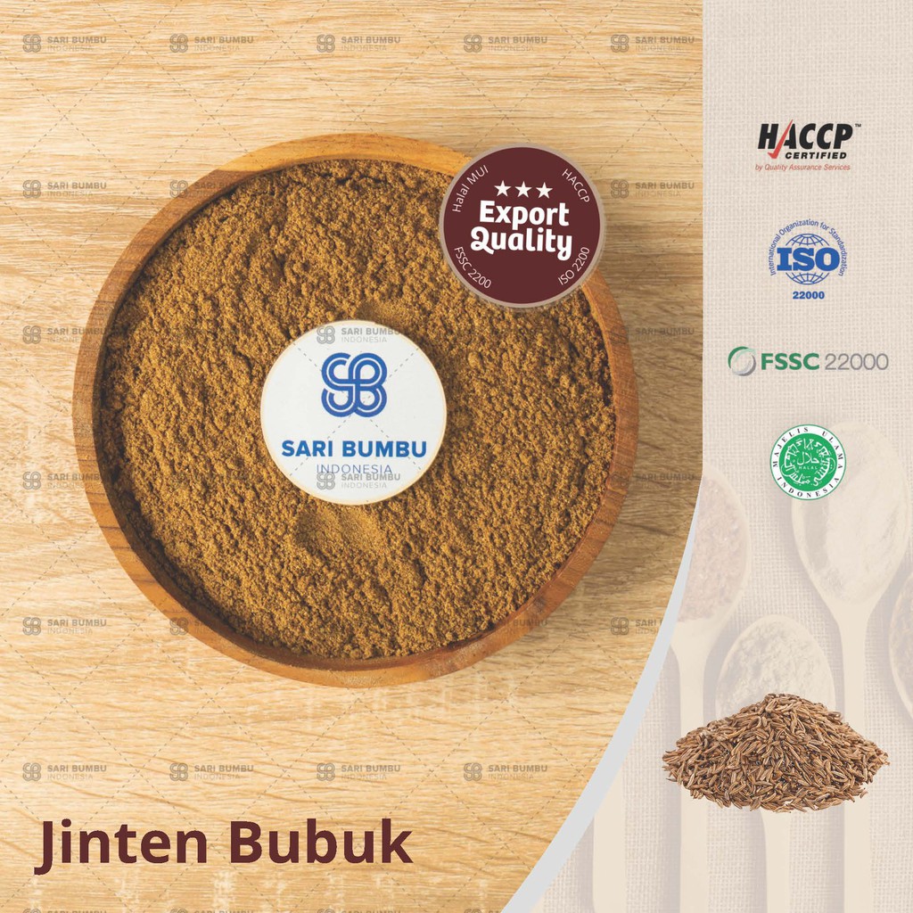 

Jinten Bubuk | Cumin Powder 250gr Export Quality