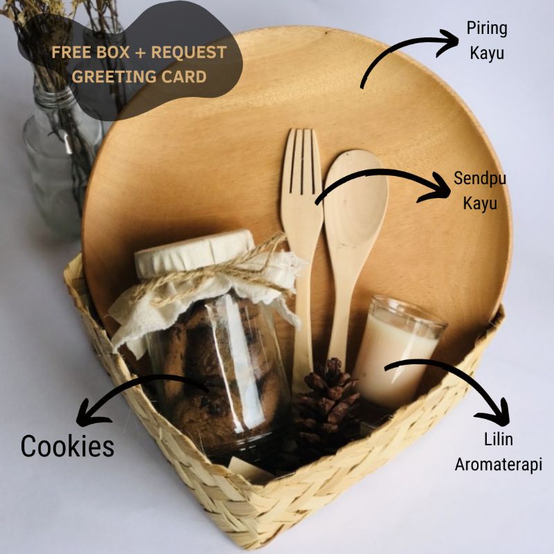 

Hadiah Ulangtahun Unik Simpel - Kado Wisuda Murah - Cookies Sendok Kayu Lilin