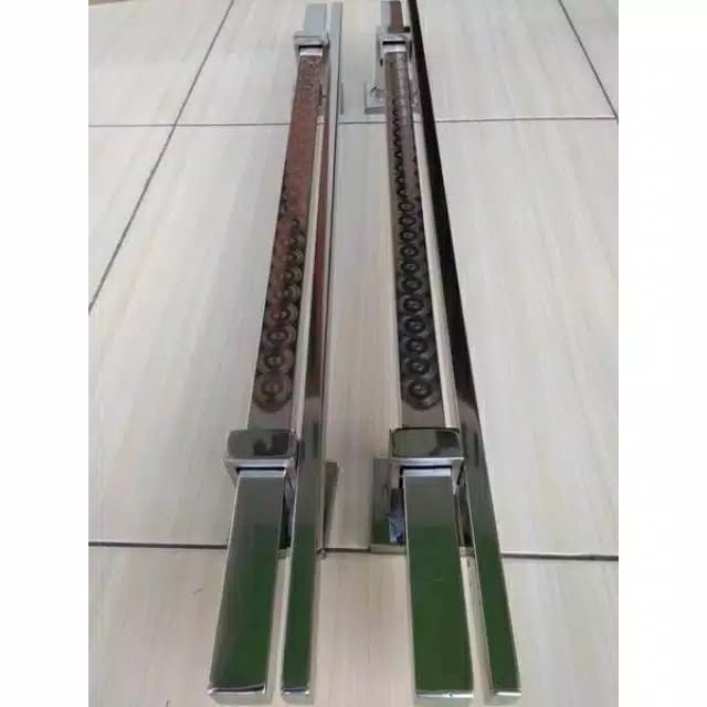2 pasang 100cm / handle gagang pintu rumah panjang 1 meter Termurah
