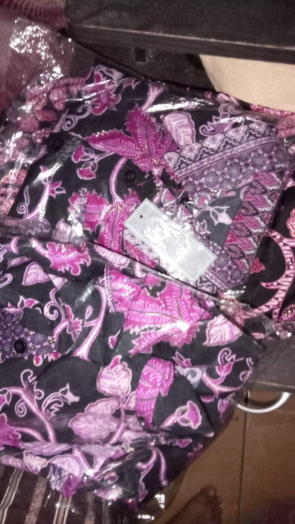 Kemeja Batik Prada Anak Lengan Panjang