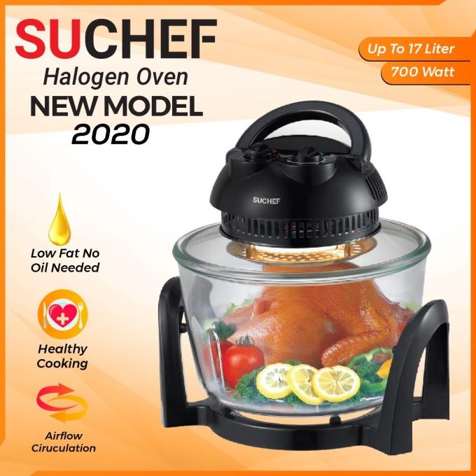 SUCHEF HALOGEN Air Fryer OVEN stok melimpah