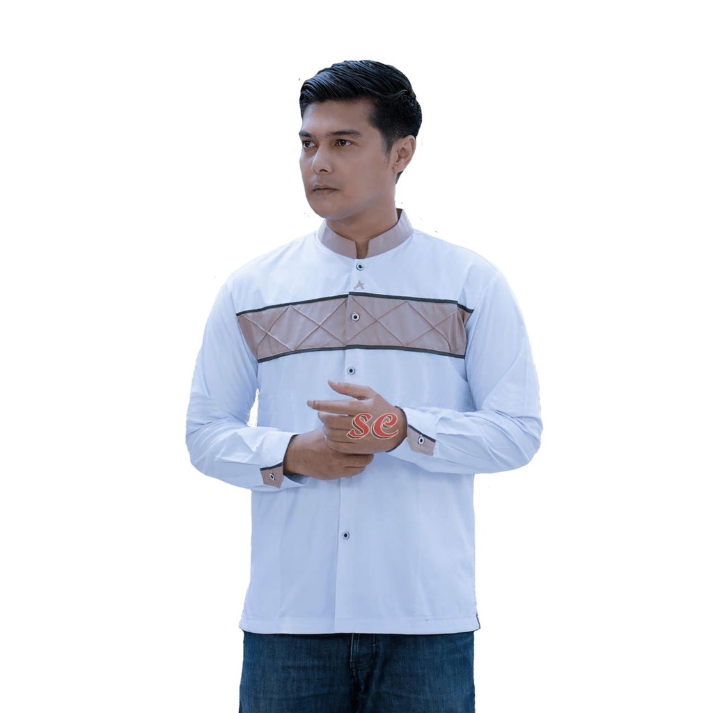 Baju Koko Lengan Panjang Koko Terbaru Motif  Rajut