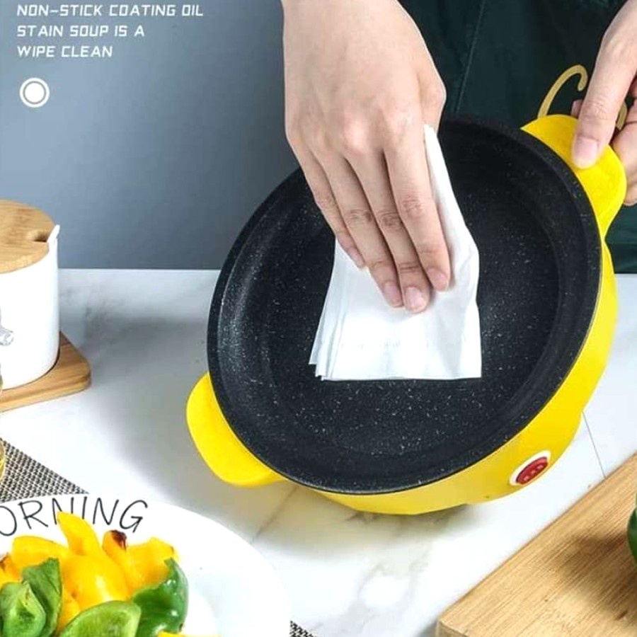 Korean pan fried 22cm listrik - wajan penggorengan elektrik