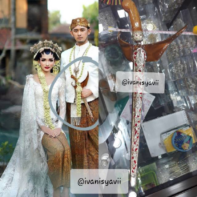 Keris Pengantin / Aksesoris Pengantin