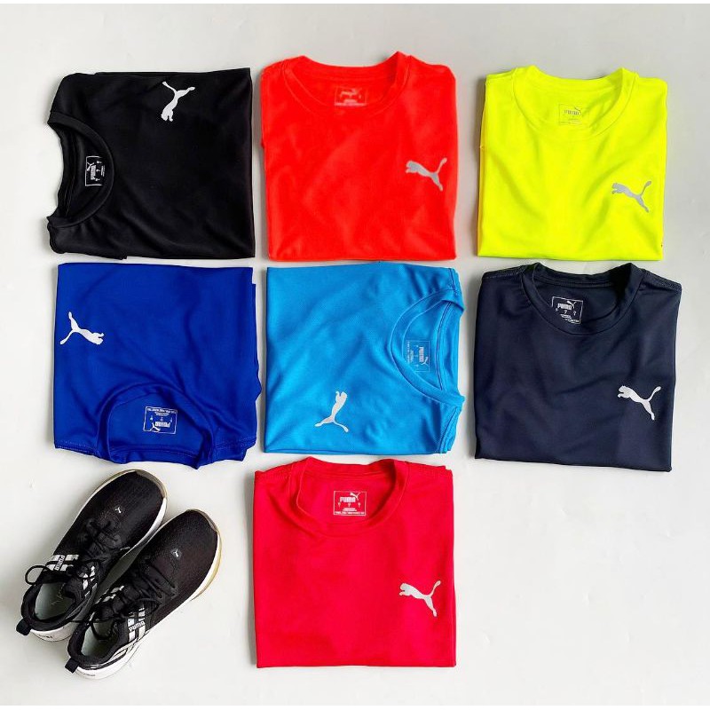 Baju Lari Running Olahraga Dry Fit Puma Pria Wanita