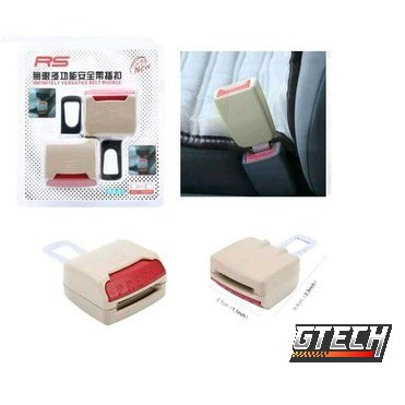 Colokan Safety Belt Universal 2PCS Belt Buzzer / Seat Belt Buzzer Stoper Alarm / Adaptor Seatbelt