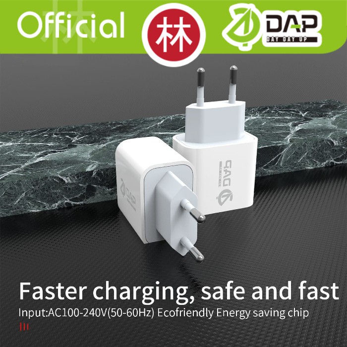 DAP D-AP6 20W Travel Charger Single Output Type-C Fast Charging 3A