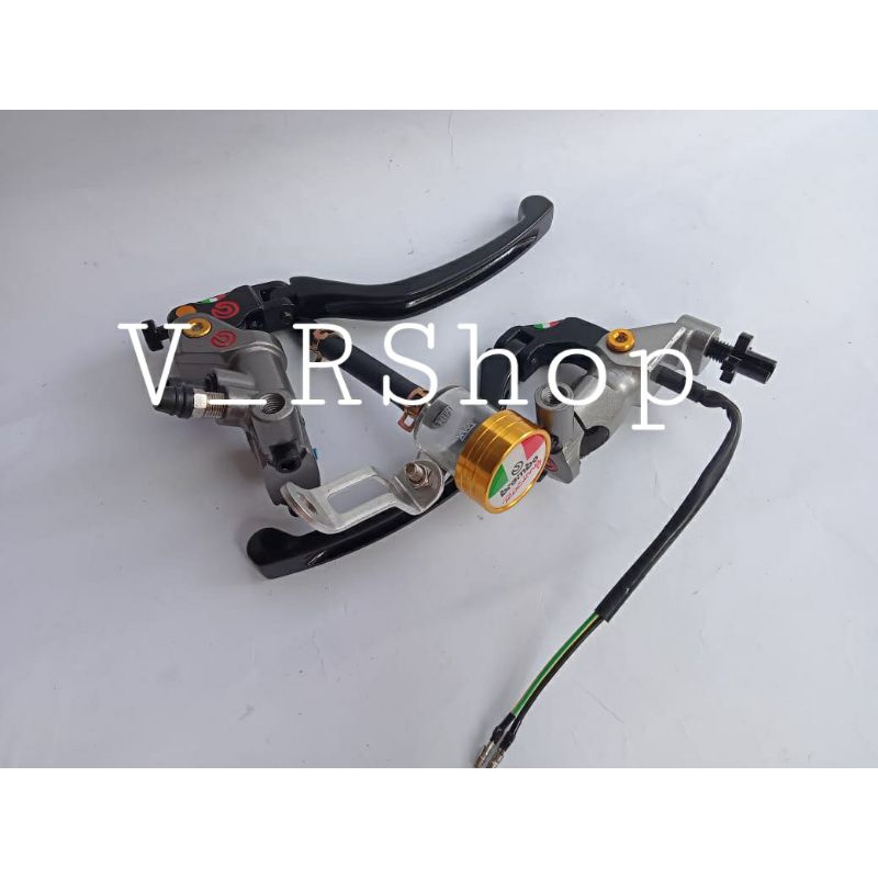 MASTER REM BREMBO IZUMI PLUS DUDUKAN SPION BEAT SCOOPY VARIO NINJA SATRRIA FU SONIC CB  150 DLL