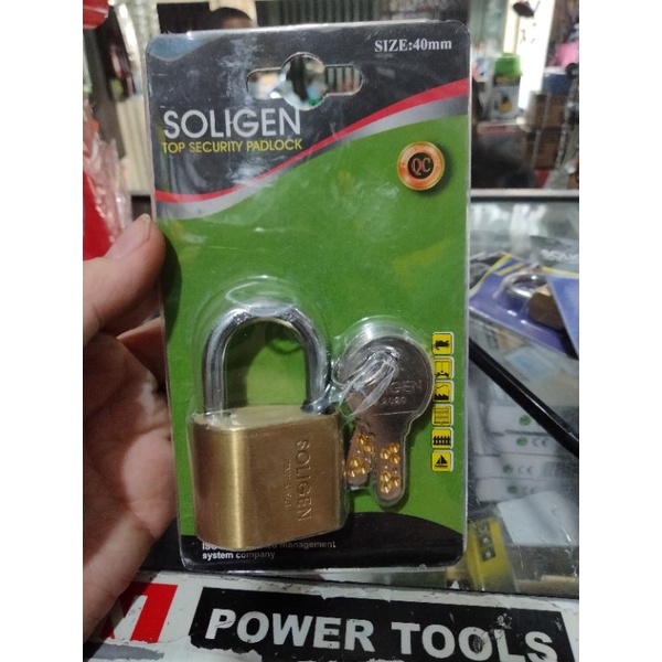 gembok soligen 40mm