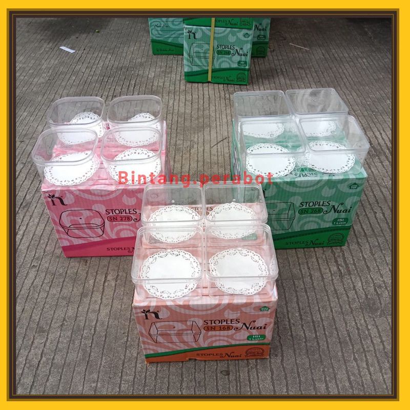 Toples Kue Kering / Toples Nastar 250 gram Nuai SN 268