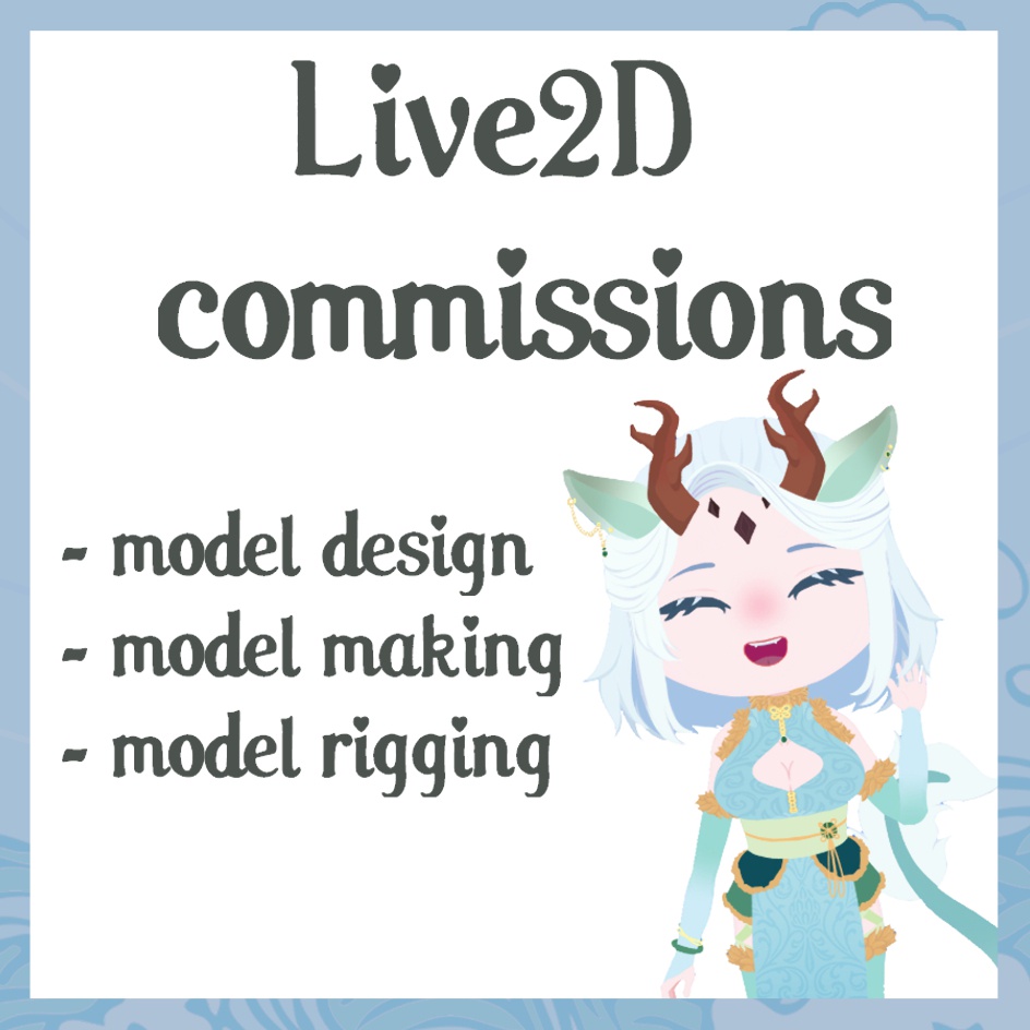 Live2D commission (full body)