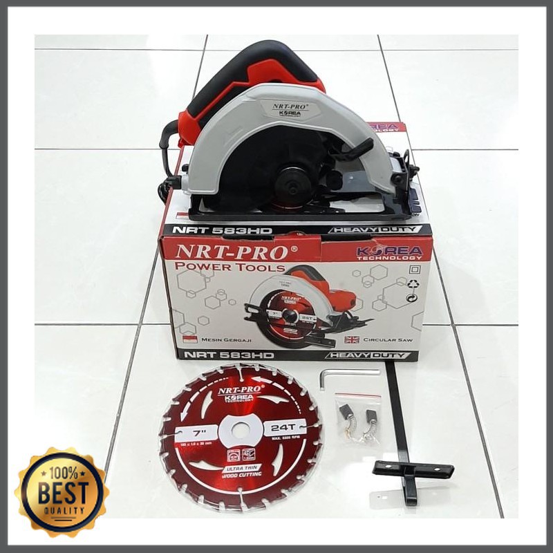 CIRCULAR SAW/MESIN GERGAJI. NRT PRO 583HD