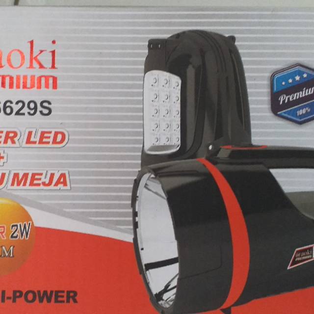 Senter tangan emergency aoki 5528