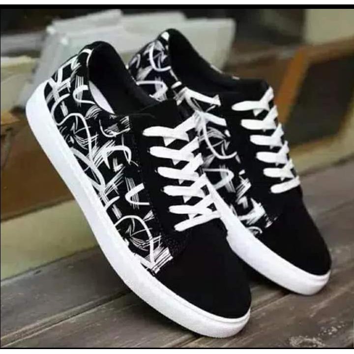 HUMAIRAH_OLDSHOP - Sepatu Sneakers Old Skool Sneaker Fetino Sepatu Pria dan Wanita Sepatu Terbaru