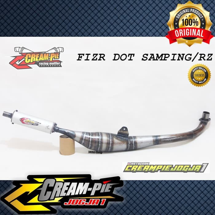 KNALPOT FIZ R CREAMPIE PDK DBS KDX R9 ALTECH RCB