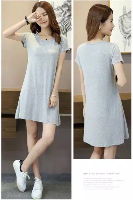 Daster kaos/mini skrit/daster  tangan pendek/daster murah/grosir daster/-2