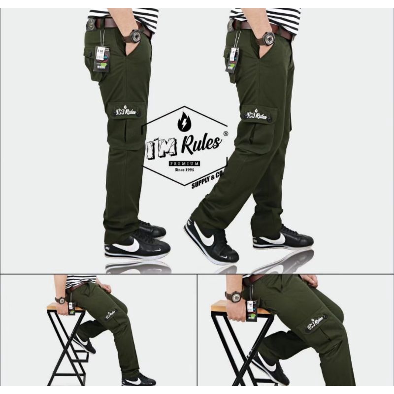 moxsa second store-celana cargo panjang pria celana panjang pria celana cargo pria celana pria