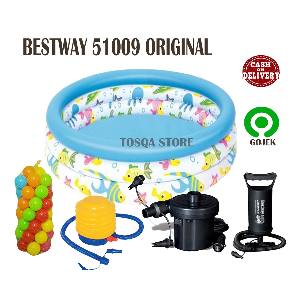ASLI Bestway 51008 51009 Kolam Anak Mandi Bola Kolam Renang Anak Bestway ORIGINAL