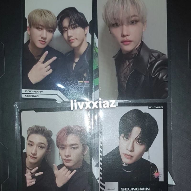 PC STRAY KIDS ODDINARY TC UNIT ID FELIX SEUNGMIN BANG CHAN LEE KNOW CHANGBIN HAN