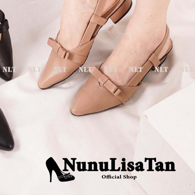 NunuLisaTan - bayar ditempat heels Wanita terbaru heels LANCIP 3 cm