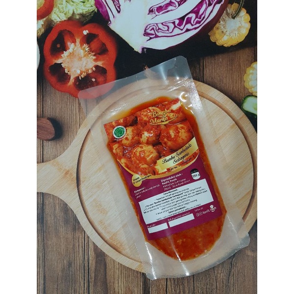 

Bumbu Sambalado Serbaguna "Bumbu Mama Ku" - 250 gr