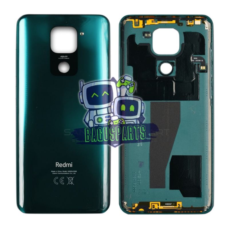 BACKDOOR XIAOMI NOTE 9 ORIGINAL BIRU CABUTAN TUTUP BELAKANG