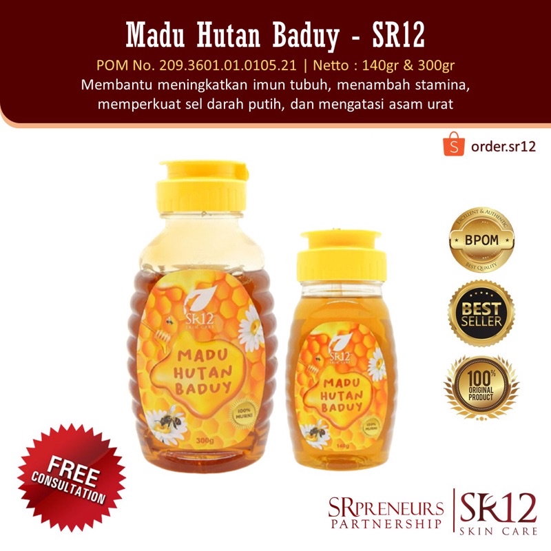 

MADU HUTAN BADUY ASLI SR12 / MADU MURNI 100% ASLI / PURE HONEY