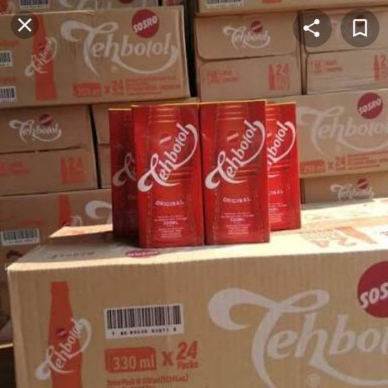 

Teh Botol Kotak 330 ml 1 kardus Karton 24 pcs