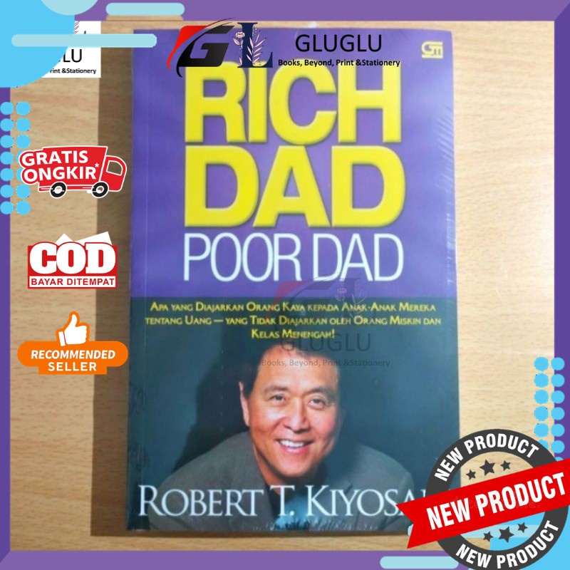 Jual Rich Dad Poor Dad Edisi Revisi Robert T Kiyosaki Shopee Indonesia