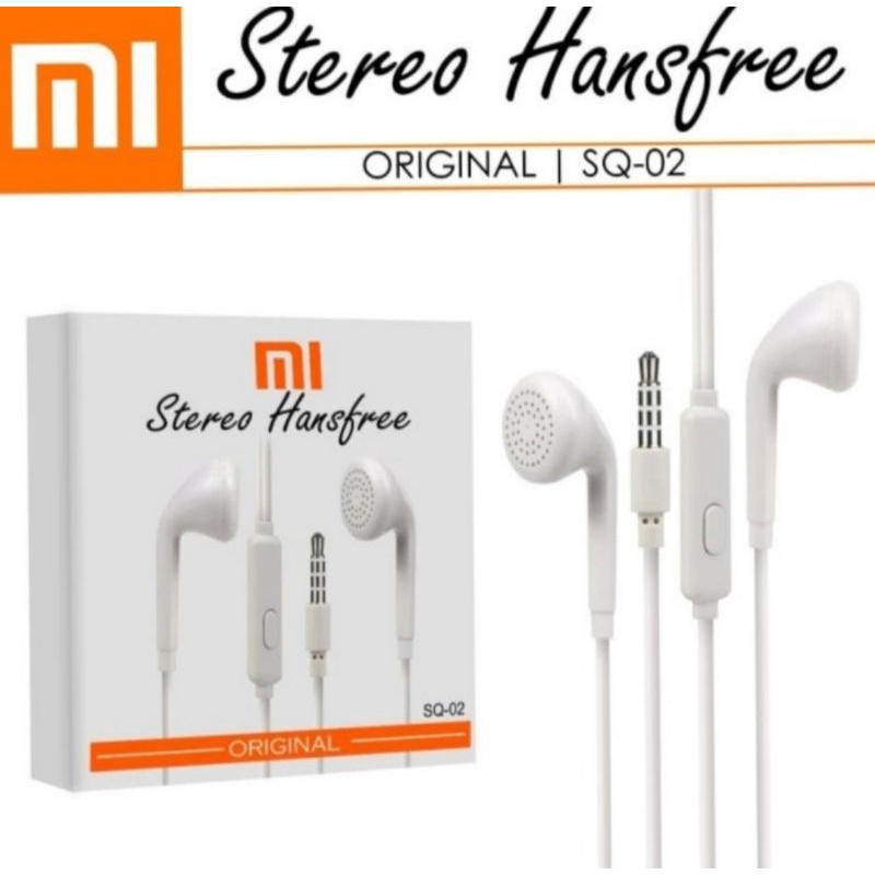 HF HANDSFREE STEREO EARPHONE HEADSHET SQ-02