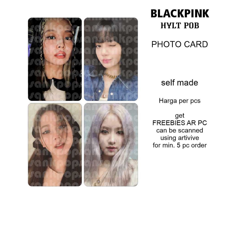 photocard blackpink HYLT POB UNOFFICIAL