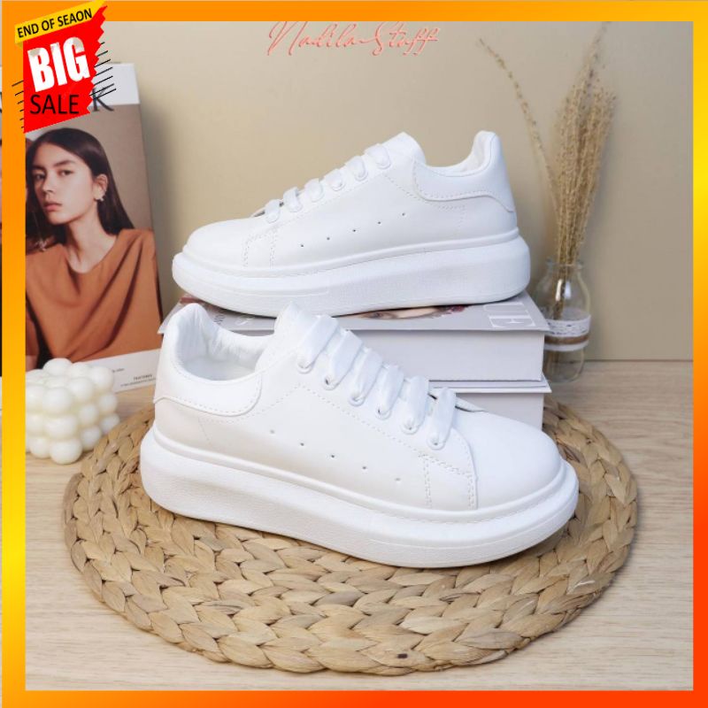 NADILASTUFF Sepatu Sneakers HNM Wanita Sepatu Lucu Fashion Wanita Kekinian Terbaru Import