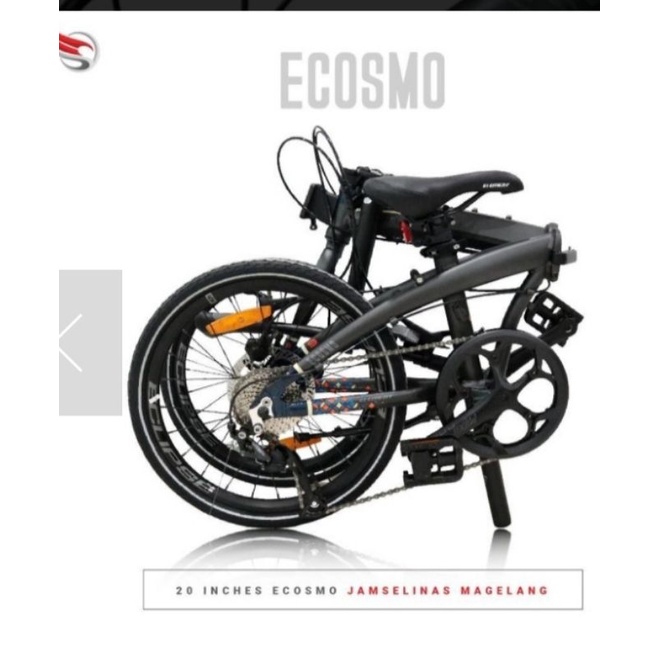 FoldingBike/Sepeda Lipet Element 20 Ecosmo Jamselinas