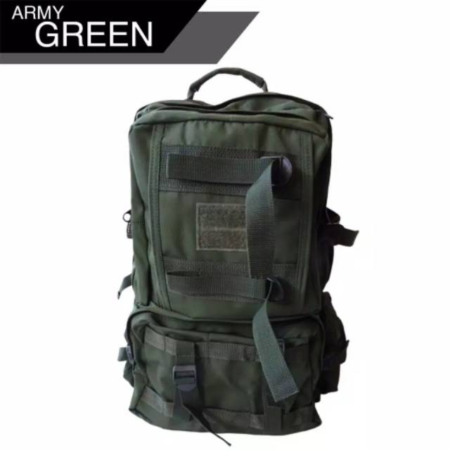 MT Tas ransel militer lebanon besar premium army bag loreng tni polri