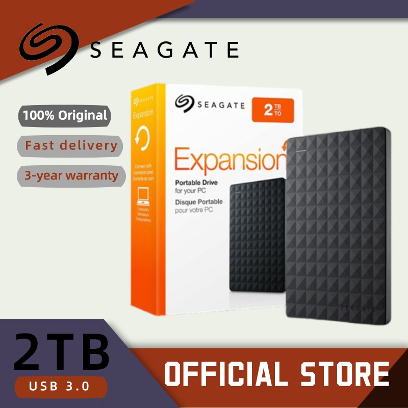 Seagate External Hard Disk 2TB 1TB HDD Mobile Hard Disk External Hard Drive