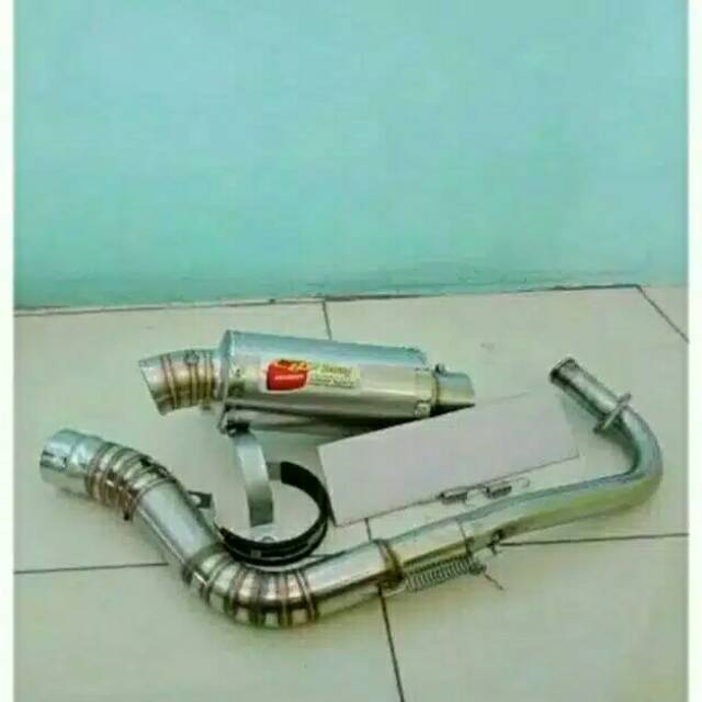 Knalpot cld racing for all matic mio beat vario scoopy dll