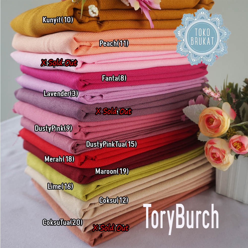 Kain Toryburch / Tory Burch (Per 0.5 Meter) Shopee Indonesia