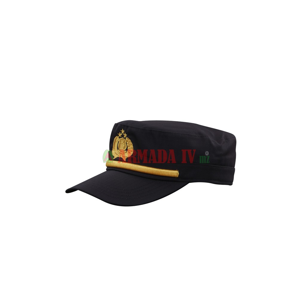 Topi Komando Polisi PAMA Coklat Ripstop