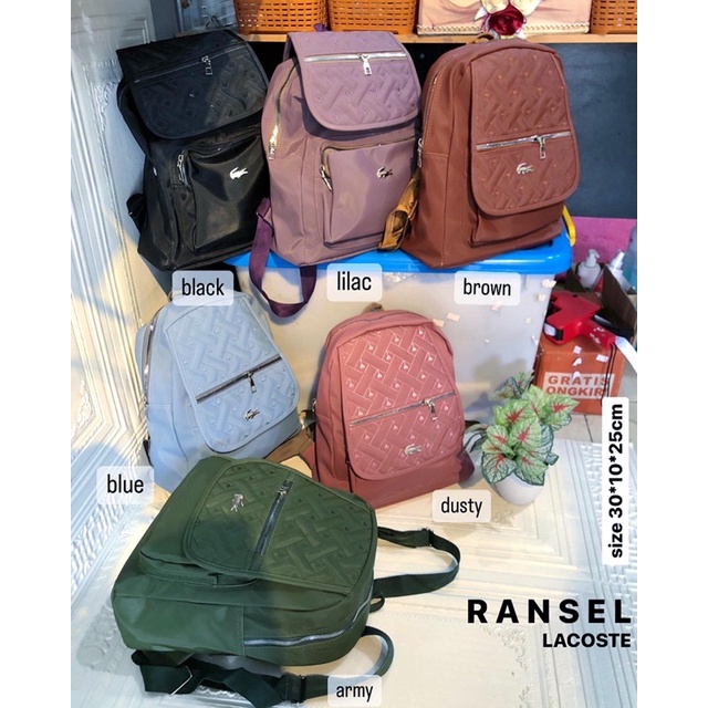 RANSEL KULIAH / RANSEL KERJA / RANSEL NGAMPUS / RANSEL PREMIUM / RANSEL / RANSEL CEWEK