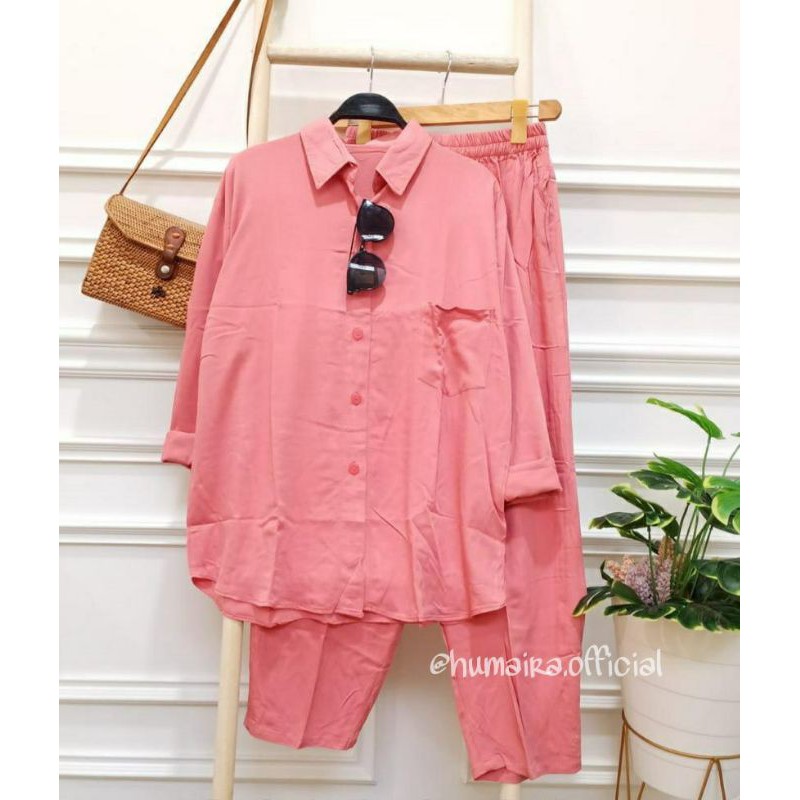 SETELAN RAYON POLOS
