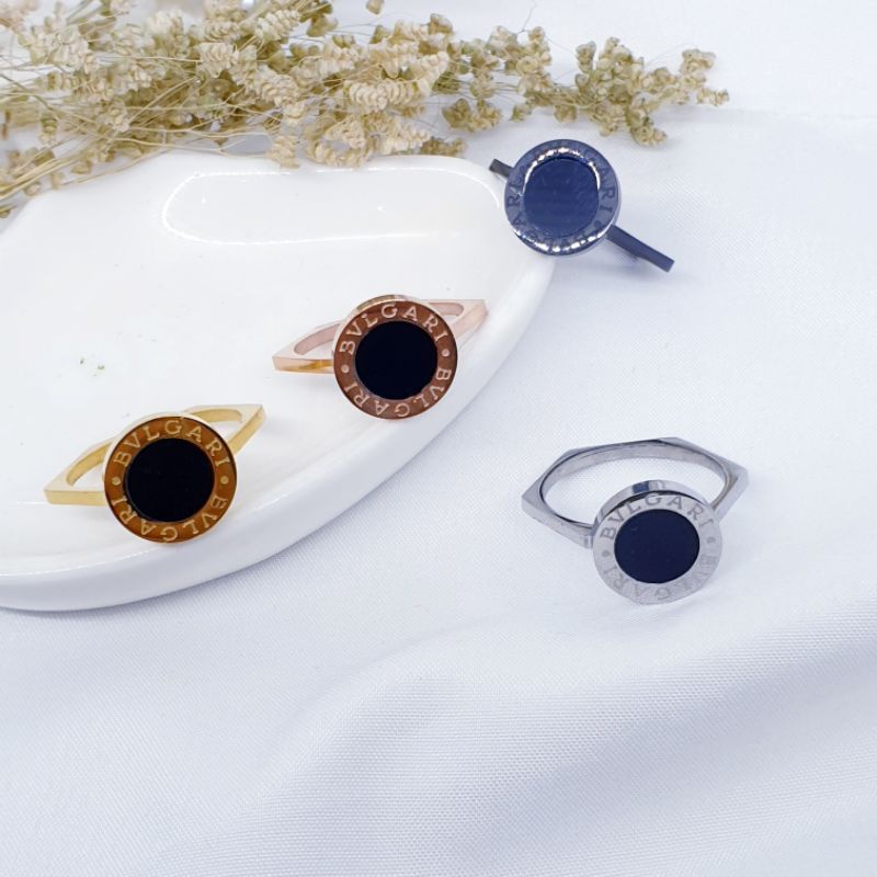 cincin fashion titanium asli anti karat&amp;alergi