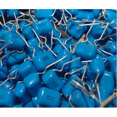 10PCS Kapasitor Milar 50v - 220nF 224 0,22uF 1uF 105 Panasonic