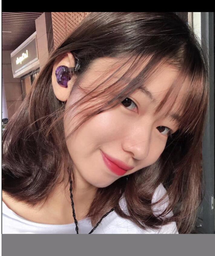 Kinera QOA Pink Lady Headset Earphone Earbuds Hybrid DriverIn 2BA + 1ddd HIFI DJ Dengan Kabel 2Pin Bisa Dilepas