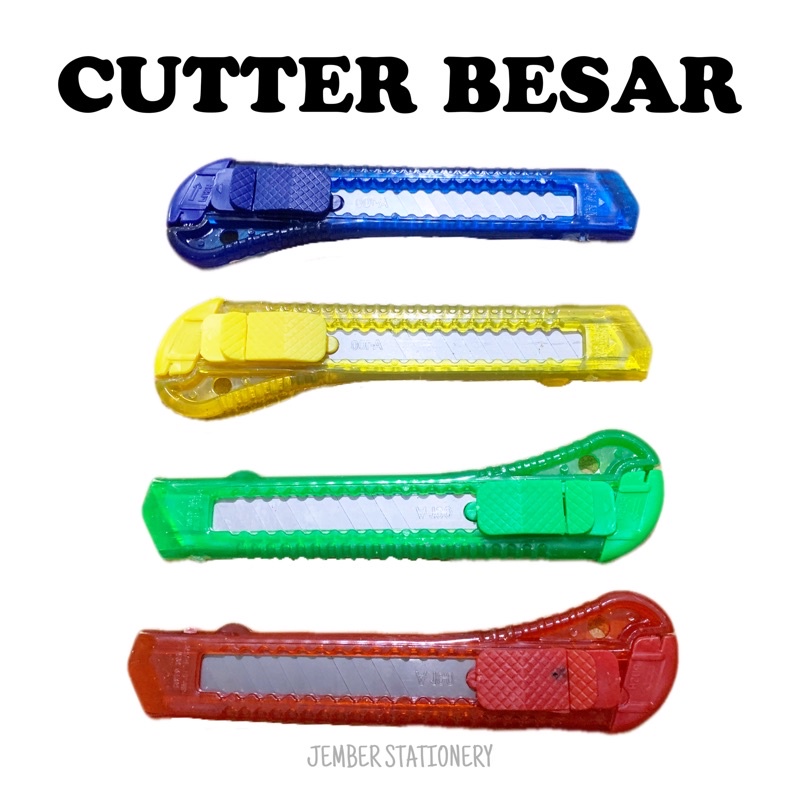 

(1biji) Cutter Besar Renteng | Kater | Silet