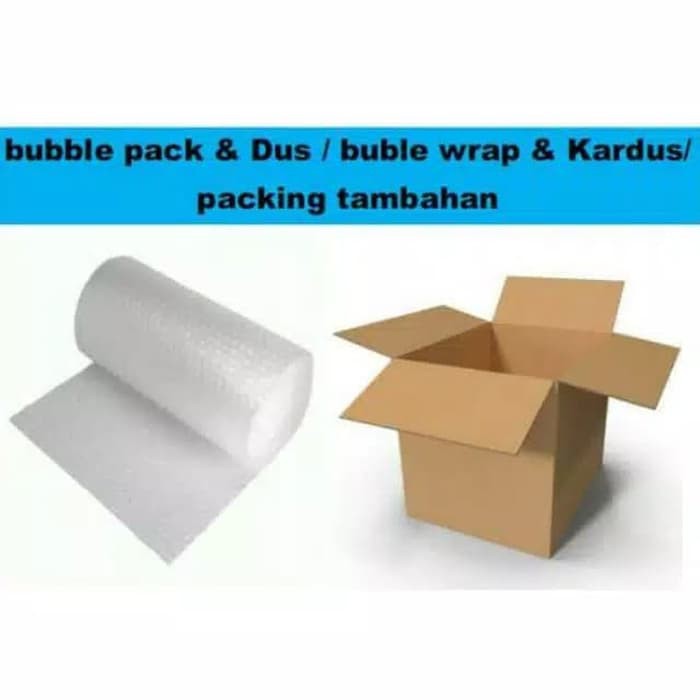 

EXTRA PACKING BUBBLE WRAP/ KARDUS