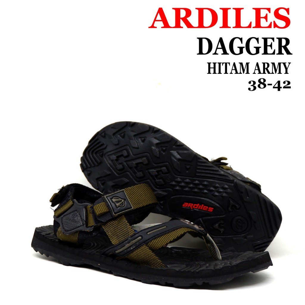 Sandal Gunung Ardiles - DAGGER - Merah / Biru - Sandal