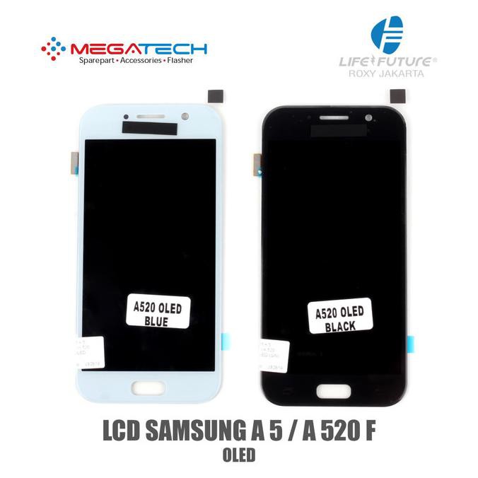 Lcd Samsung A5 / A 5 / A5 2017 / A 520 / A520 + Touchscreen Oled - Hitam Terlaris