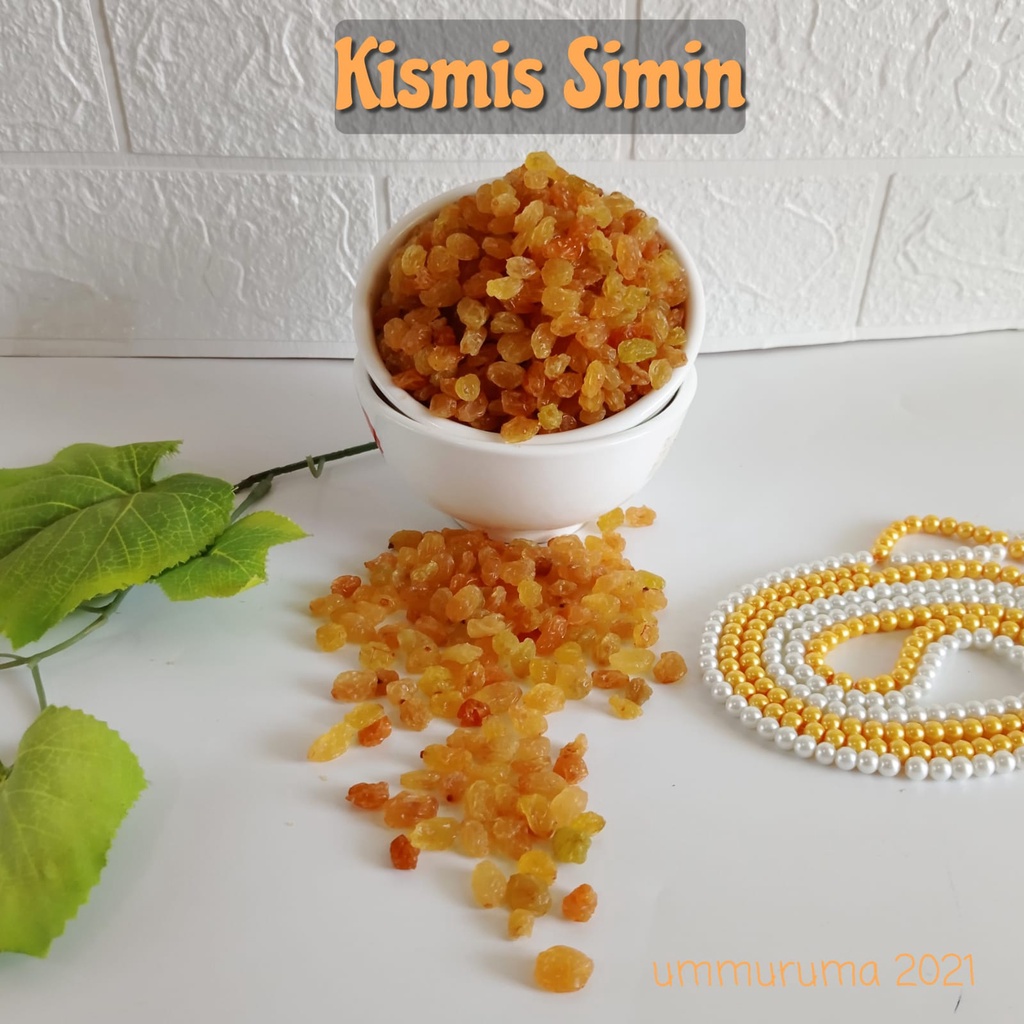 

Kismis Manis/ Kismis Simin/ Kismis Mutiara 1kg